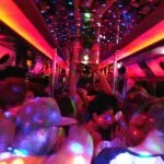 viva la party in benidorm party bus